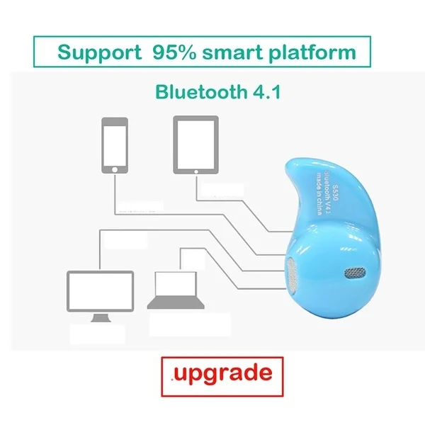 S530 мини беспроводные Bluetooth V4.1 спортивные наушники гарнитура для телефона ПК |