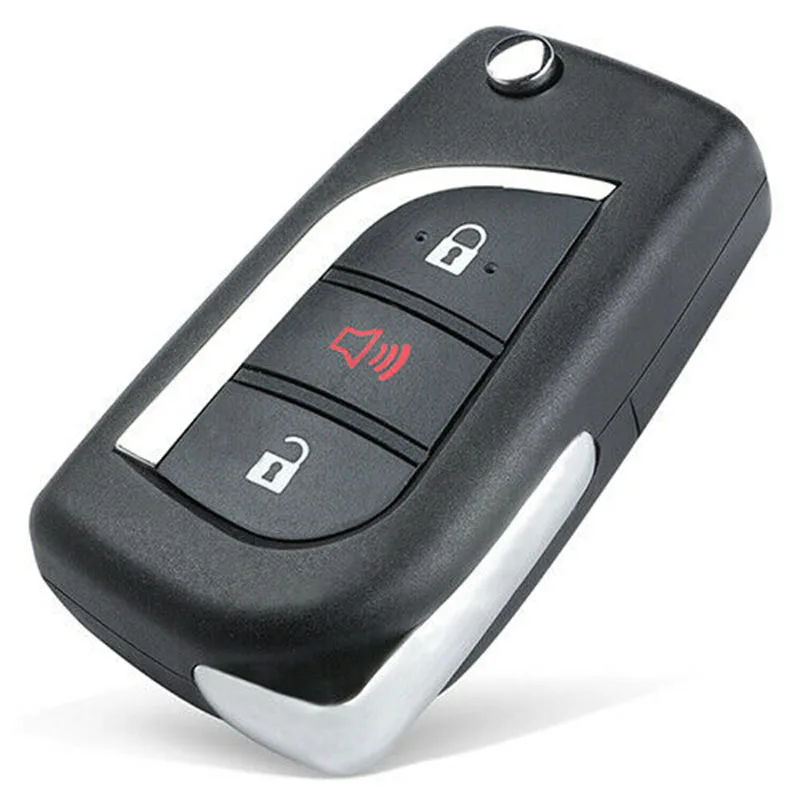 KEYECU Upgraded Flip Remote Control Car Key With 3 Buttons & 312MHz & 4C Chip - FOB for Lexus RX300 1999-2003 FCC ID: N14TMTX-1
KEYECU Upgraded Flip Remote Control Car Key With 3 Buttons & 312MHz & 4C Chip - FOB for Lexus RX300 1999-2003 FCC ID: N14TMTX-1
