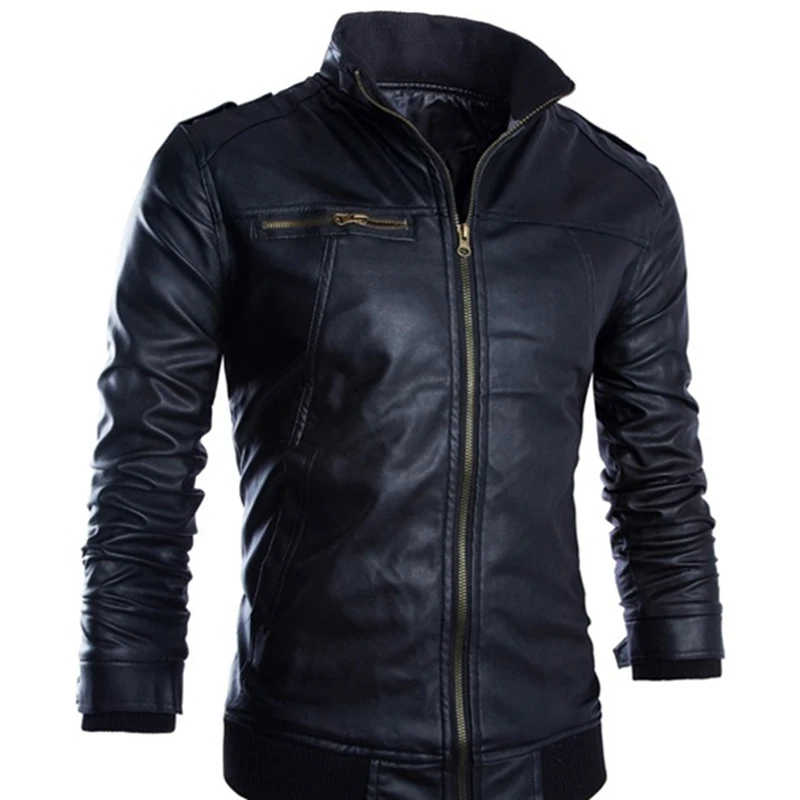 Men Faux Leather Jacket High Quality Fashion Motorcycle Style Male Casual Zipper Coat Western Mens Cowboy Jackets Coat 8J1626
Men Faux Leather Jacket High Quality Fashion Motorcycle Style Male Casual Zipper Coat Western Mens Cowboy Jackets Coat 8J1626