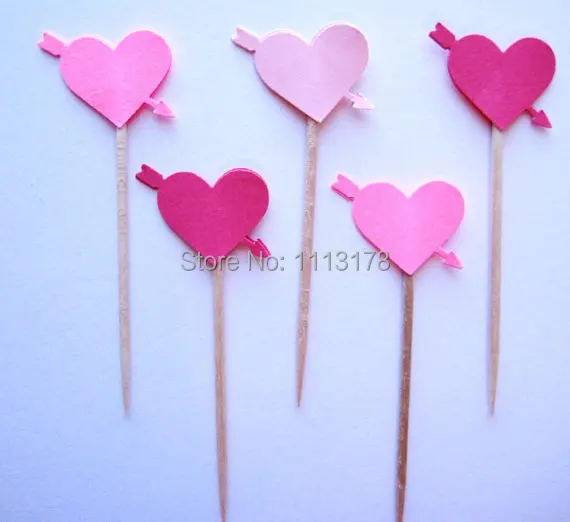 cheap Heart with Arrow Party Picks - Cupcake Toppers - Toothpicks - Food Picks wedding baby shower birthday party favors
cheap Heart with Arrow Party Picks - Cupcake Toppers - Toothpicks - Food Picks wedding baby shower birthday party favors