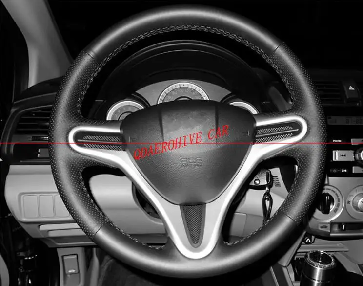 QDAEROHIVE Artificial micro fiber Leather Car Steering Wheel Cover for Honda Civic Civic 8 2006-2009 (3-Spoke) XRV FIT
QDAEROHIVE Artificial micro fiber Leather Car Steering Wheel Cover for Honda Civic Civic 8 2006-2009 (3-Spoke) XRV FIT