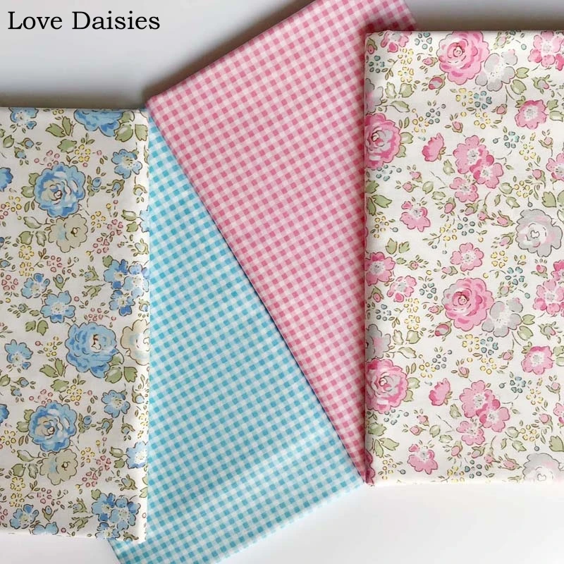 100% cotton twill cloth elegant PINK BLUE rose flowers floral check fabric for DIY kid bedding apparel dress handwork decoration
100% cotton twill cloth elegant PINK BLUE rose flowers floral check fabric for DIY kid bedding apparel dress handwork decoration