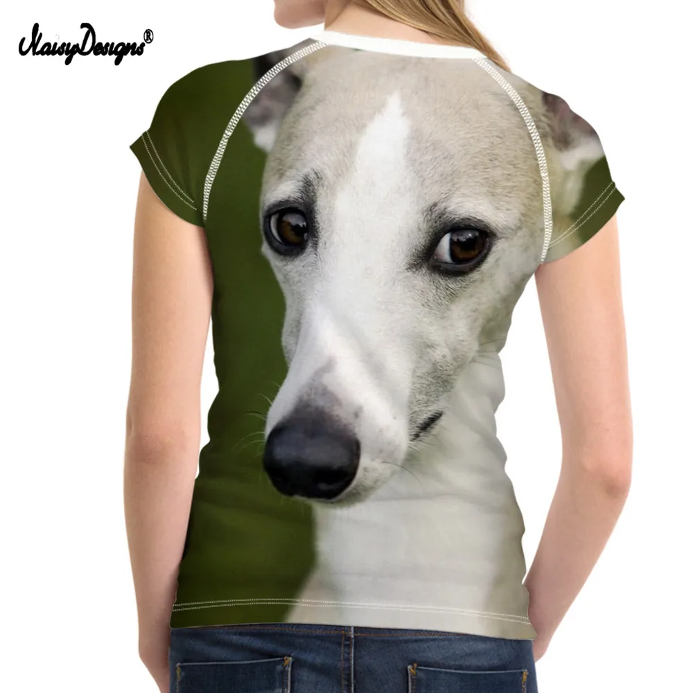 NoisyDesigns Cute 3D Animal Whippet Dog Print Summer T Shirts for Woman Fitness Short Sleeve Top Tee Clothing Breathable T-shirt
NoisyDesigns Cute 3D Animal Whippet Dog Print Summer T Shirts for Woman Fitness Short Sleeve Top Tee Clothing Breathable T-shirt