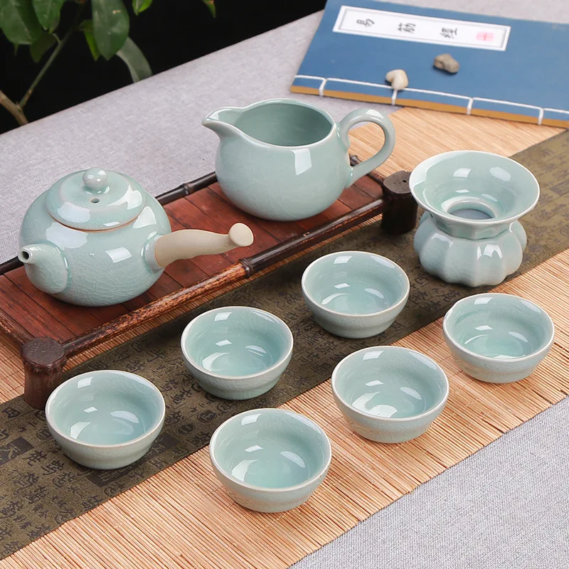 XMT-HOME Chinese gongfu tea ceremony set ceramic teapot tea drainer filter cups set
XMT-HOME Chinese gongfu tea ceremony set ceramic teapot tea drainer filter cups set