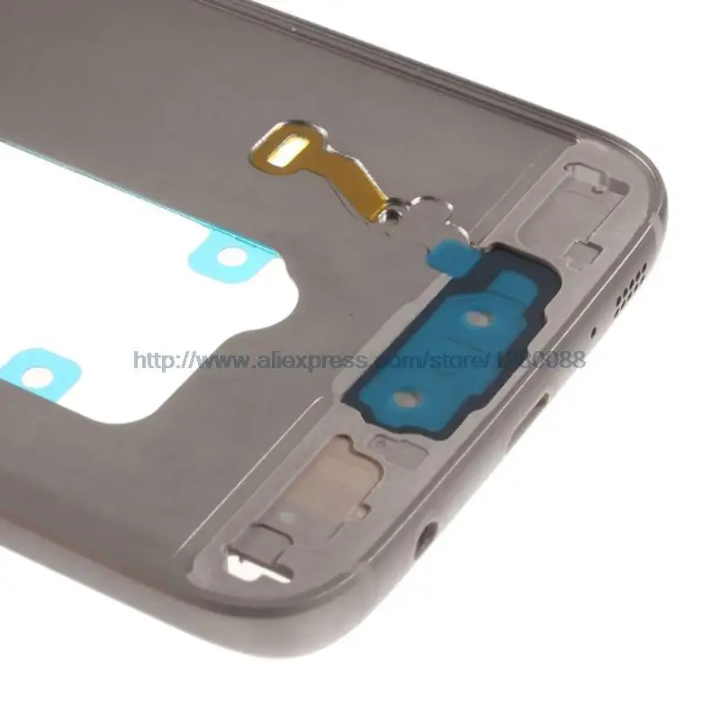 For Samsung Galaxy S7 Edge G935 G935F Mobile Phone Plate Middle Frame Housing Body Bezel Chassis with Side Buttons | Мобильные