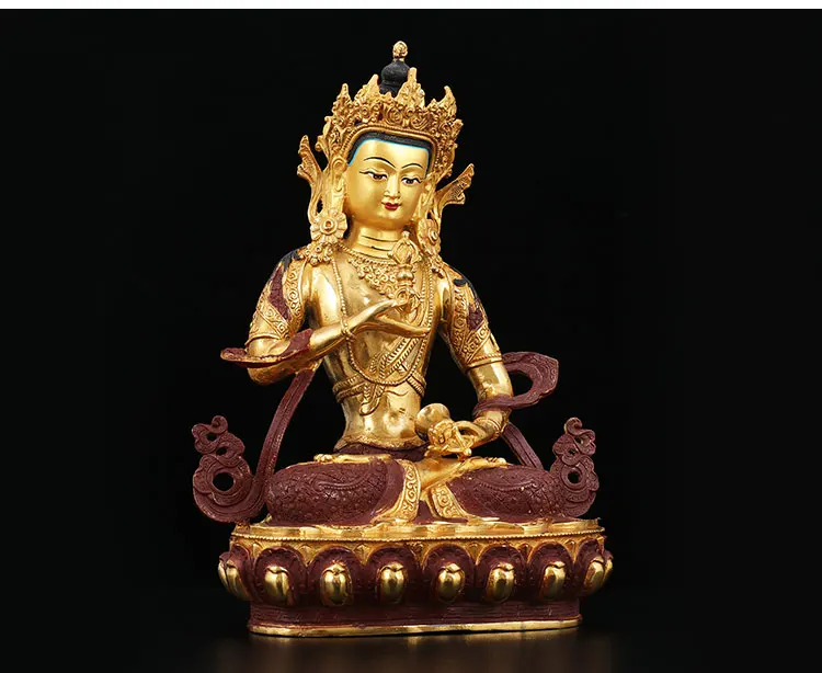 33CM Large -HOME efficacious Talisman Buddhism India Nepal handmade Gilding Gold-plated Vajrasattva Buddha statue
33CM Large -HOME efficacious Talisman Buddhism India Nepal handmade Gilding Gold-plated Vajrasattva Buddha statue