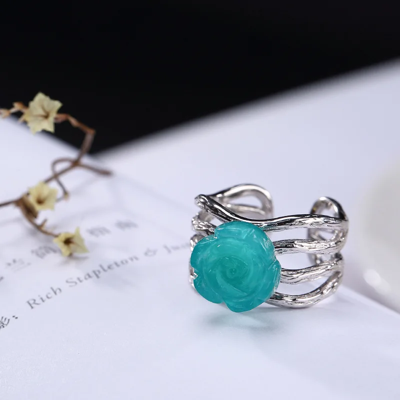 2018 настоящая Роза Anel Feminino S925 серебряная мозаика из Tianhe Каменные розы круг корейское и Японское открытое дамское кольцо оптовая продажа
2018 настоящая Роза Anel Feminino S925 серебряная мозаика из Tianhe Каменные розы круг корейское и Японское открытое дамское кольцо оптовая продажа