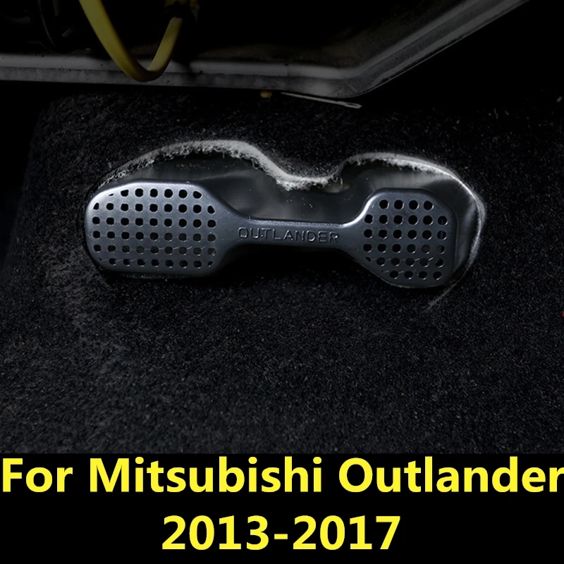 Для Mitsubishi Outlander 2013 2017 под сиденьем Вентиляционный Выход Кондиционер защитная