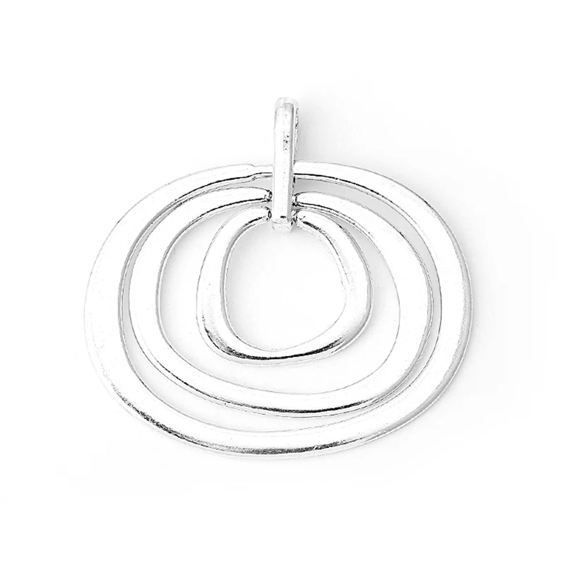 2PCS Antique Large Hollow Open 3 Circle Charms Pendants for Necklace Making Jewelry Findings 60x55mm
2PCS Antique Large Hollow Open 3 Circle Charms Pendants for Necklace Making Jewelry Findings 60x55mm