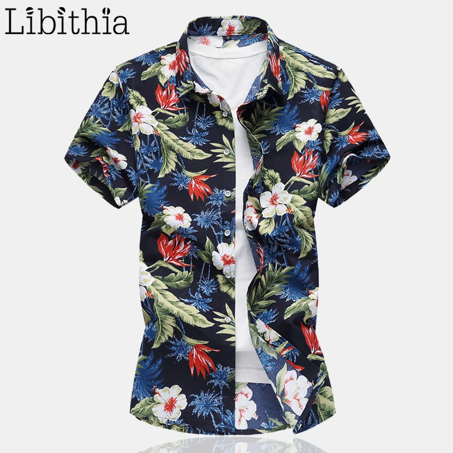 Men's Floral Print Dress Shirts Short Sleeve Summer 2019 New Arrival Shirt Fashion Flowers Big Size M-7XL Clothes Male A45
Men's Floral Print Dress Shirts Short Sleeve Summer 2019 New Arrival Shirt Fashion Flowers Big Size M-7XL Clothes Male A45