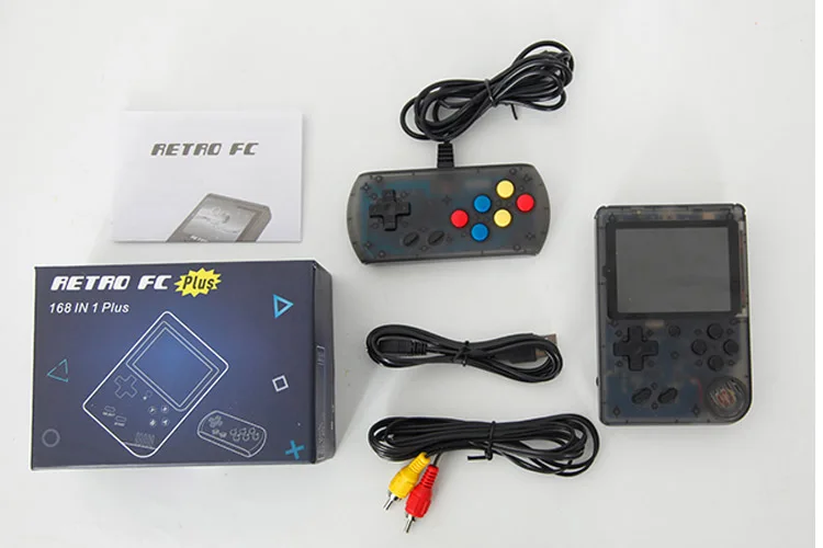 Mini Pocket Video Game Console FC Plus Retro Game Player Handheld Game Player Built-in 168 Classic Games Support TV Video Output
Mini Pocket Video Game Console FC Plus Retro Game Player Handheld Game Player Built-in 168 Classic Games Support TV Video Output
