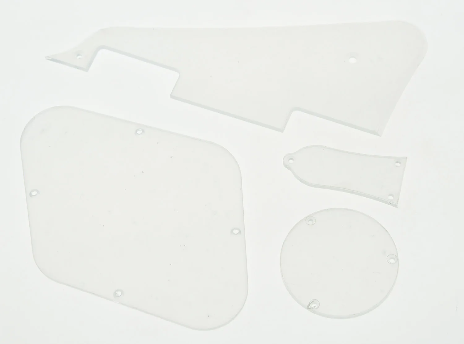 LP Pickguard Cavity Covers Turss Rod Cover Set for Epiphone Les Paul Transparent
LP Pickguard Cavity Covers Turss Rod Cover Set for Epiphone Les Paul Transparent