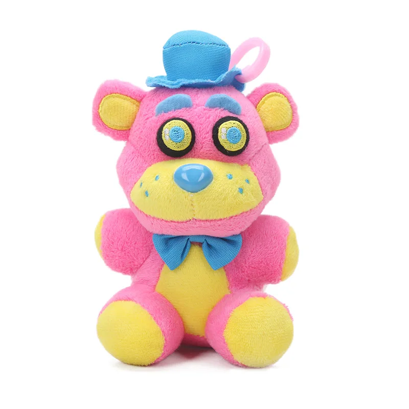 Skyleshine 5pcs/Lot Five Nights At Freddy Plush Toys 15CM Blacklight Freddy Bear Neon Foxy FNAF Stuffed Doll S713
Skyleshine 5pcs/Lot Five Nights At Freddy Plush Toys 15CM Blacklight Freddy Bear Neon Foxy FNAF Stuffed Doll S713