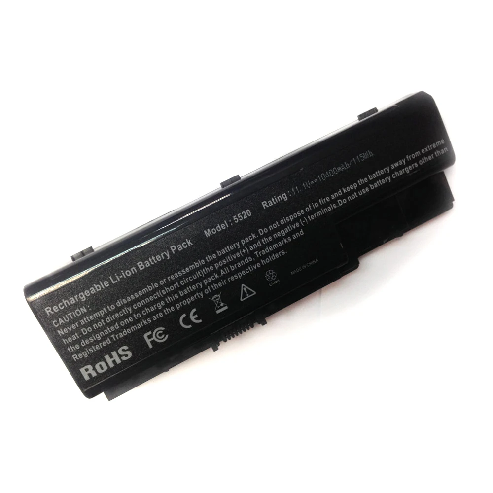 10400mAh 11.1V for Acer Laptop battery Aspire 5220 5220G 5310 Series 5315 5710G 5720 5910G 5920 6935 AS07B31 AS07B32 AS07B41
10400mAh 11.1V for Acer Laptop battery Aspire 5220 5220G 5310 Series 5315 5710G 5720 5910G 5920 6935 AS07B31 AS07B32 AS07B41