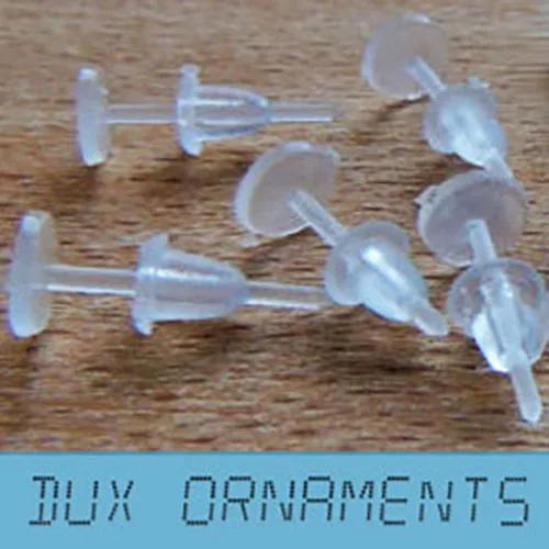 1000 шт. незаметные пластиковые серьги гвоздики|earring findings|earring pinnickel free |