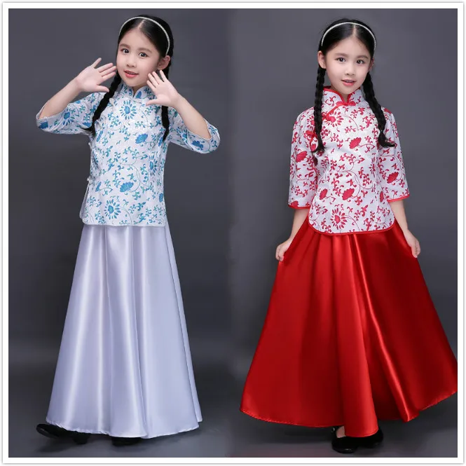Традиционный Древний китайский костюм hanfu, детская одежда для девочек, костюмы династии Тан, одежда для выступлений Guzheng
Традиционный Древний китайский костюм hanfu, детская одежда для девочек, костюмы династии Тан, одежда для выступлений Guzheng