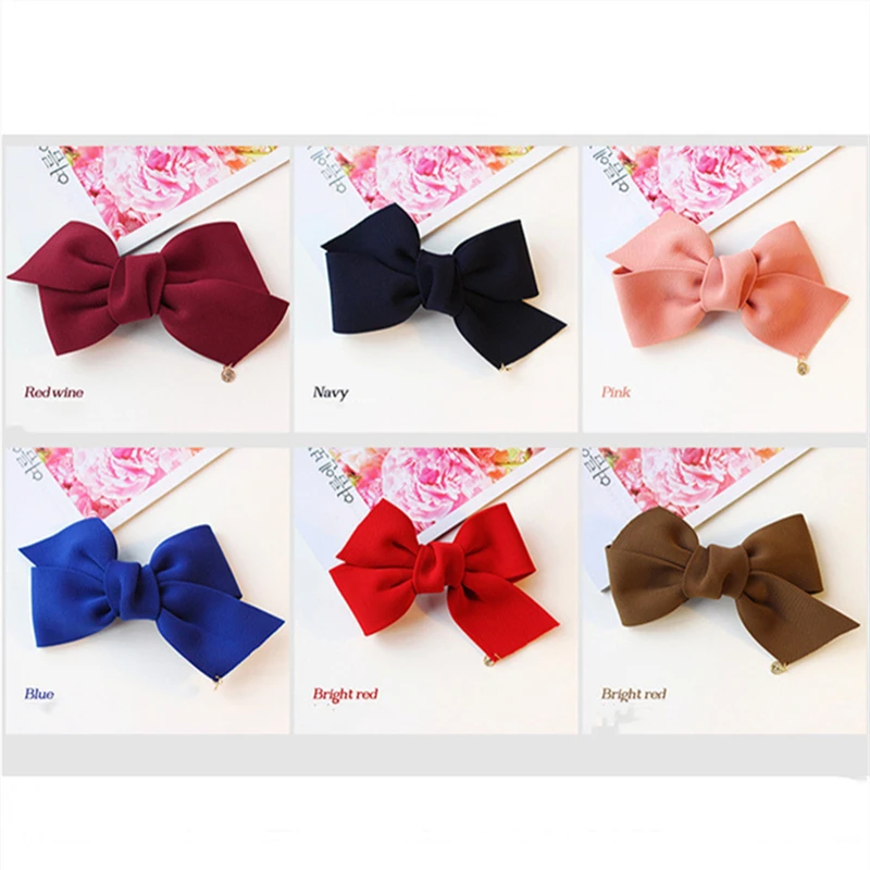 Newnest Big Hairpins Barrettes Solid Cloth Bows Hair Clips For Women Girls Wedding Hairgrips Fashion Sweet Hair Accessories
Newnest Big Hairpins Barrettes Solid Cloth Bows Hair Clips For Women Girls Wedding Hairgrips Fashion Sweet Hair Accessories