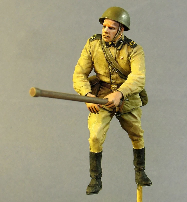 1/35 World War II artillery Five people Resin kit soldiers GK Military theme of WWII Scene combination Uncoated No colour
1/35 World War II artillery Five people Resin kit soldiers GK Military theme of WWII Scene combination Uncoated No colour