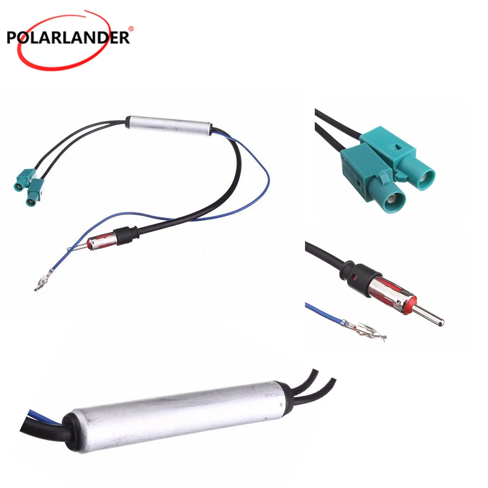 New 17.7'' Antenna Fakra Radio Signal Amplifier Polarlander Booster AMP to DIN For VW for Audi Replacement Exterior Parts
New 17.7'' Antenna Fakra Radio Signal Amplifier Polarlander Booster AMP to DIN For VW for Audi Replacement Exterior Parts