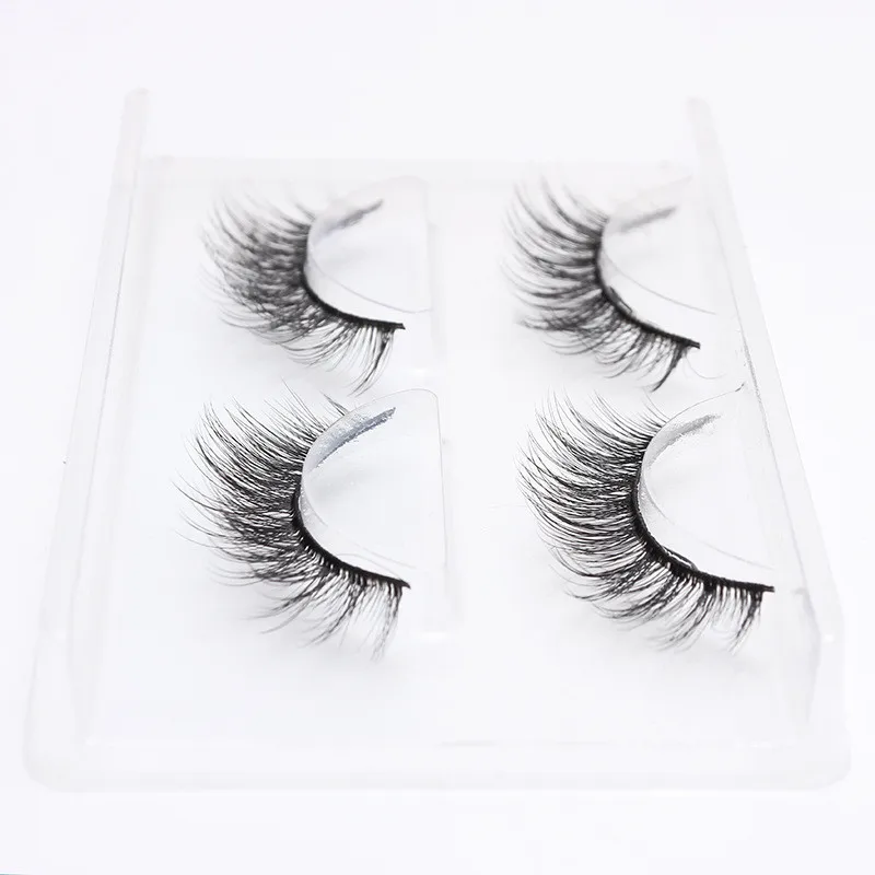 2 Pairs Lot Black Natural Cross 3D Fake False Eyelash Soft Long Makeup Eye Lash Extension 2019 NEW
2 Pairs Lot Black Natural Cross 3D Fake False Eyelash Soft Long Makeup Eye Lash Extension 2019 NEW