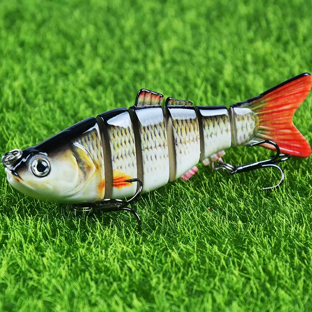 9.5cm 20g Sinking Wobblers 6 Segments Fishing Lures Multi Jointed Swimbait Hard Bait Fishing Tackle For Bass Isca Crankbait
9.5cm 20g Sinking Wobblers 6 Segments Fishing Lures Multi Jointed Swimbait Hard Bait Fishing Tackle For Bass Isca Crankbait