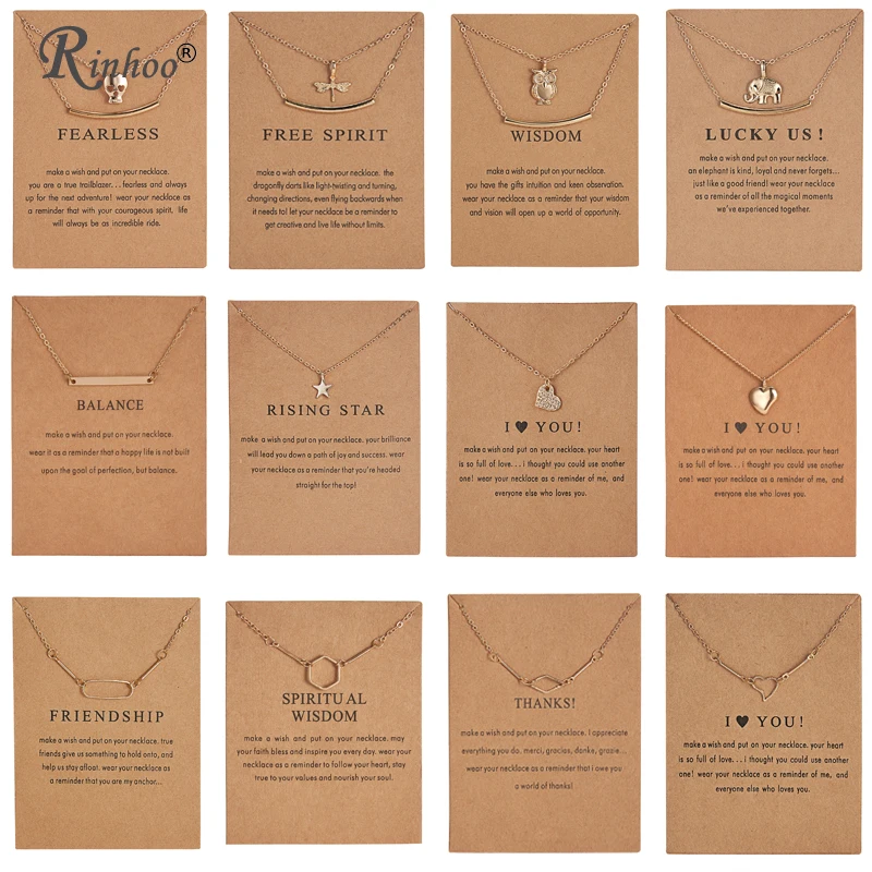 RINHOO Fashion Animal Necklace Elephant Dragonfly Butterfly Flower Necklaces Vintage Jewelry Pendant Necklace For Women Friend
RINHOO Fashion Animal Necklace Elephant Dragonfly Butterfly Flower Necklaces Vintage Jewelry Pendant Necklace For Women Friend