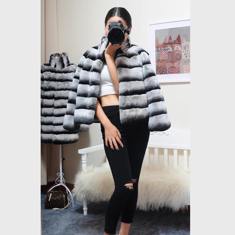 2017 Winter New real fur coats,chinchilla rex rabbit fur coats women's rabbit fur jackets Free shipping winter coats ML705
2017 Winter New real fur coats,chinchilla rex rabbit fur coats women's rabbit fur jackets Free shipping winter coats ML705