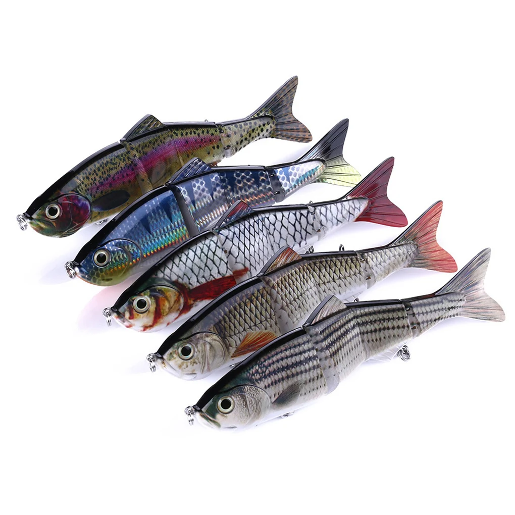 3D Eyes Multi Sections 4 Segments Fishing Lure Treble Hook Simulation Fake Fishing Bait
3D Eyes Multi Sections 4 Segments Fishing Lure Treble Hook Simulation Fake Fishing Bait
