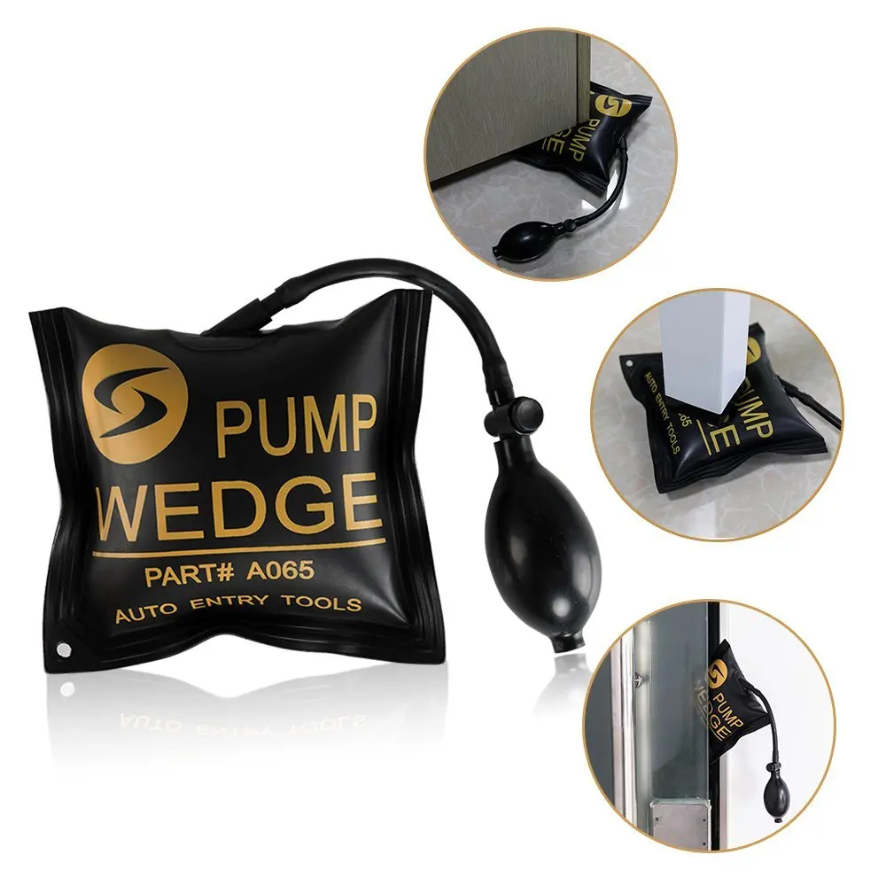 Air Wedge Pump Wedge Auto Air Wedge Alignment Tool Auto Locksmith Tools Black Medium 6.3 x 5.7 inch
Air Wedge Pump Wedge Auto Air Wedge Alignment Tool Auto Locksmith Tools Black Medium 6.3 x 5.7 inch
