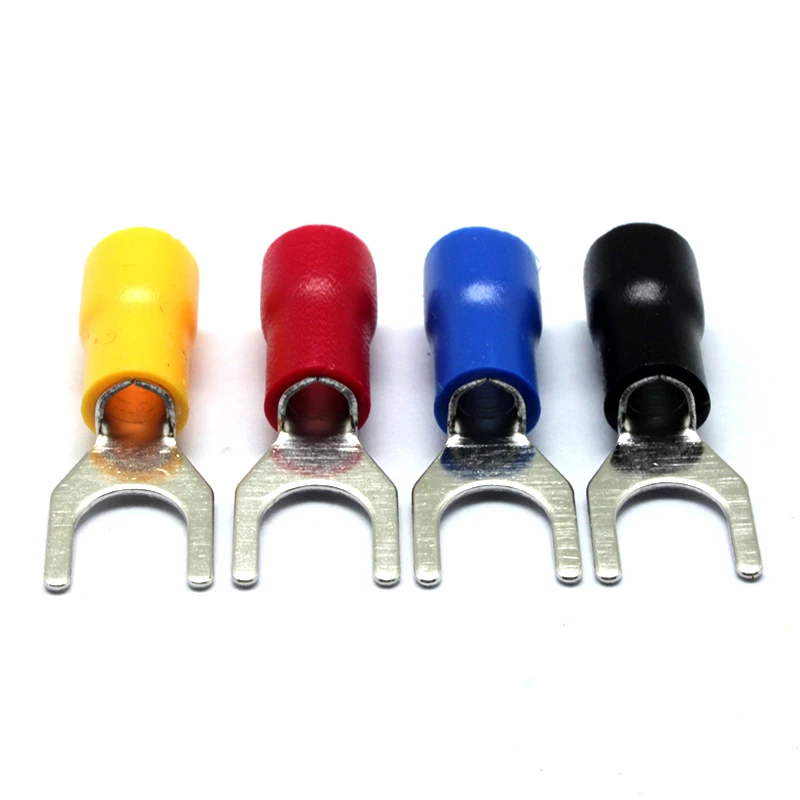 100pcs/lot Cold pressure terminal SV3.5-6 forked fork type Y type Y type insert spring connector 0.5mm thick
100pcs/lot Cold pressure terminal SV3.5-6 forked fork type Y type Y type insert spring connector 0.5mm thick