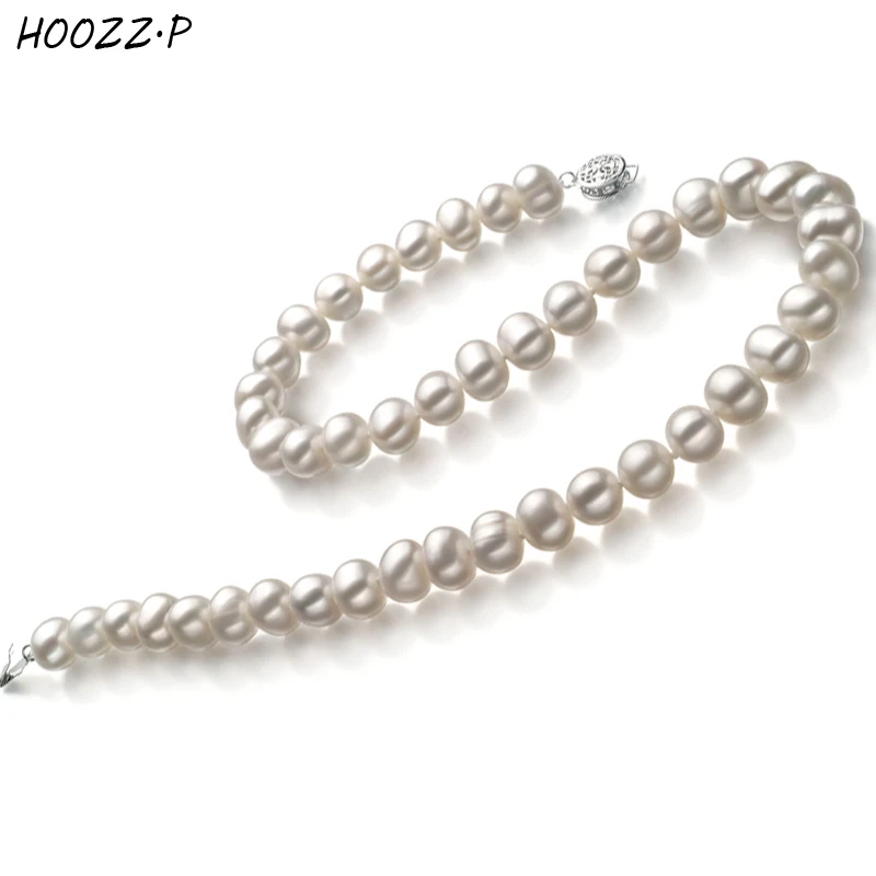 HOOZZ.P 8-9mm White Black Natural Freshwater Cultured Pearl Necklace for Women two colors Pearl Jewelry
HOOZZ.P 8-9mm White Black Natural Freshwater Cultured Pearl Necklace for Women two colors Pearl Jewelry