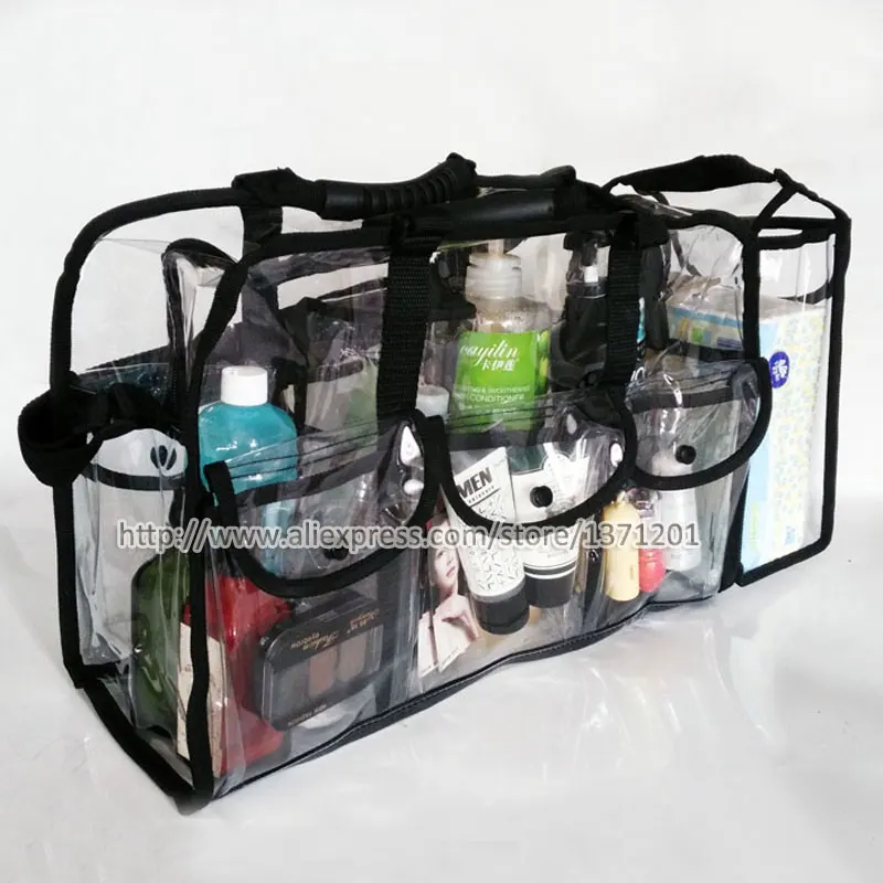 Clear PVC Makeup Cosmetic Bag Waterproof Transparent Make Up Organizer Toiletry tote bags in different sizes
Clear PVC Makeup Cosmetic Bag Waterproof Transparent Make Up Organizer Toiletry tote bags in different sizes