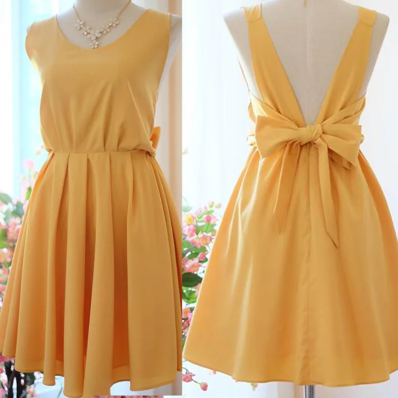 simple candy color short mini length scoop neck homecoming party prom dresses gowns for girls with big bow
simple candy color short mini length scoop neck homecoming party prom dresses gowns for girls with big bow