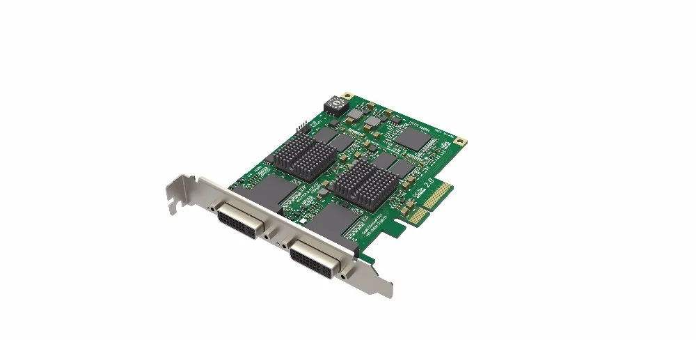 Двухканальный захват видео HD DVI вход Magewell Pro двойной PCIe 2 0 карта | Компьютеры и офис