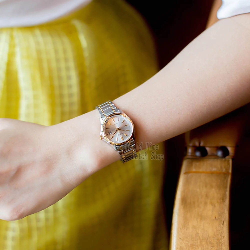 часы женские Casio лучший бренд класса люкс 30мВодонепроницаемый Кварцевые дамы