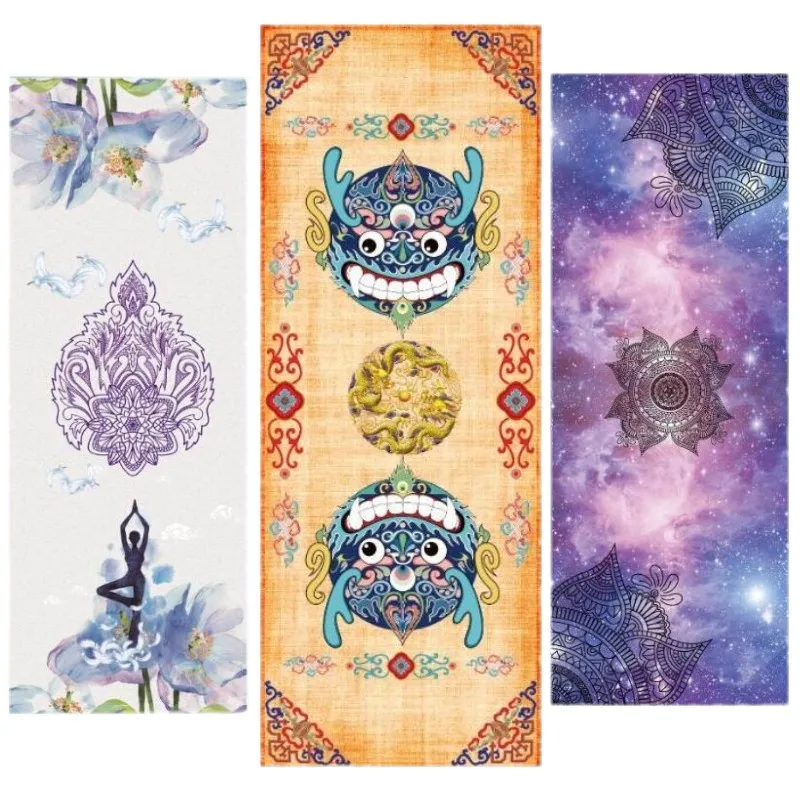 New Printed Yoga Mat Suede Natural Rubber 5mm Anti Slip Mat for Fitness Pilates Gymnastic Mat Can Be Customized Separately
New Printed Yoga Mat Suede Natural Rubber 5mm Anti Slip Mat for Fitness Pilates Gymnastic Mat Can Be Customized Separately