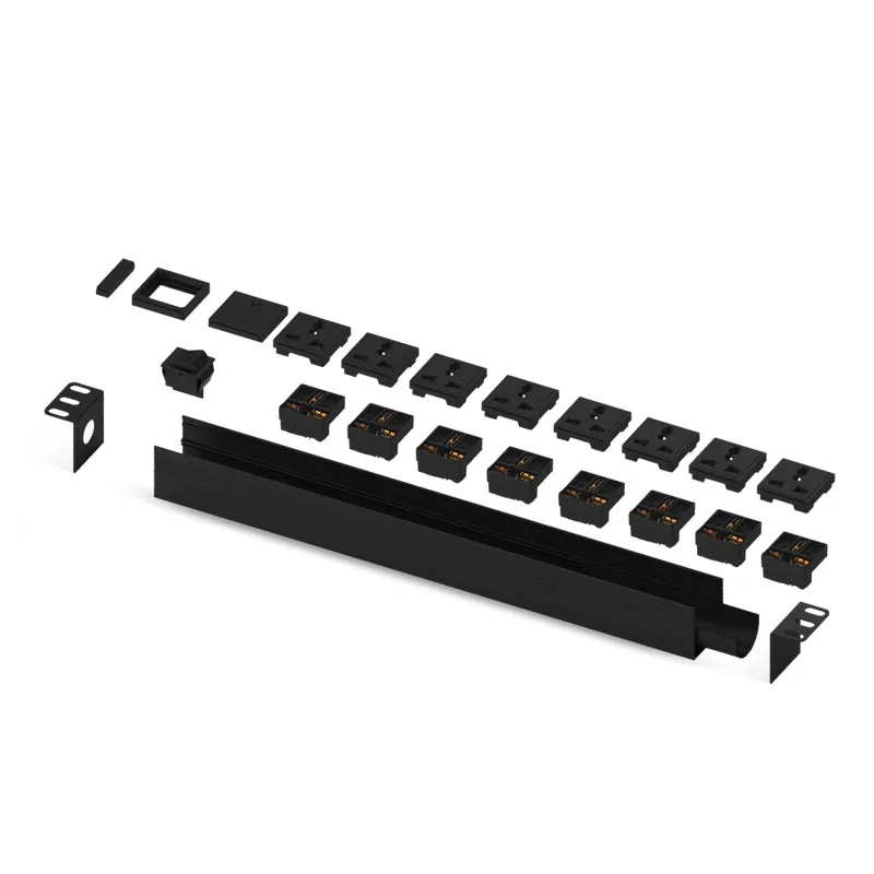 PDU Sockt 8 AC Outlets UK Plug 13A 250V Power Charge Socket with 1.8m Extension Cable Wall Mains Lead Strip Adapter | Электроника