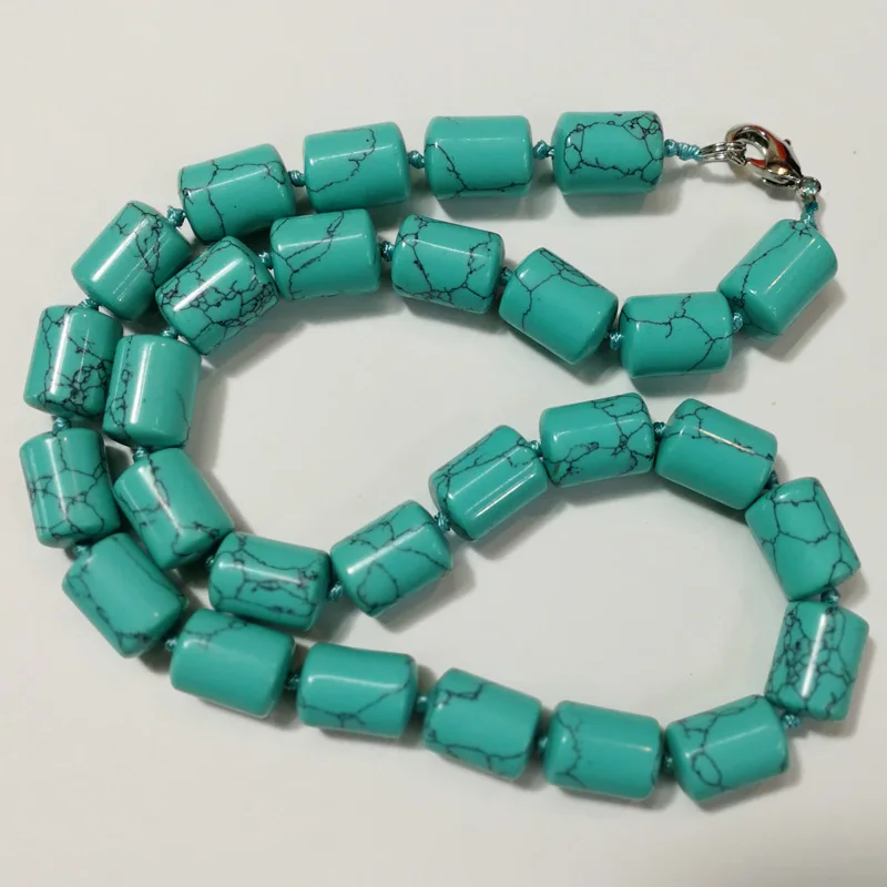 Wholesale 1pc Natural cylinder Beads charms blue stone tube beads cylinder beads necklace 10mm*14mm for jewelry
Wholesale 1pc Natural cylinder Beads charms blue stone tube beads cylinder beads necklace 10mm*14mm for jewelry