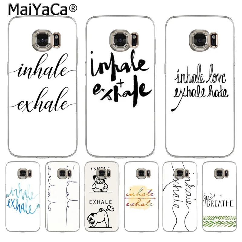 Мягкий чехол MaiYaCa для Samsung S5 S6 S7 Edge S8 Plus S9 Plus|Чехлы-накладки| |