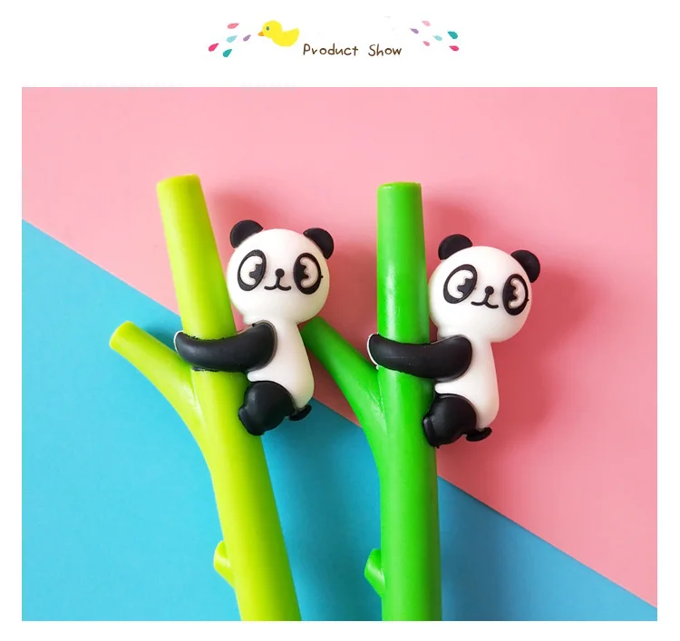 wholesale 40pcs kawaii pen cute bamboo panda gel pen for school students kids gift cute stationary mixed colors free shipping
wholesale 40pcs kawaii pen cute bamboo panda gel pen for school students kids gift cute stationary mixed colors free shipping