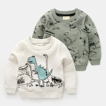 Boys Long Sleeve Tops Cartoon Dinosaur Print Shirt for Boys 2019 Spring Toddler Baby Clothing 2 3 4 5 6 7 Years Kids Clothing
Boys Long Sleeve Tops Cartoon Dinosaur Print Shirt for Boys 2019 Spring Toddler Baby Clothing 2 3 4 5 6 7 Years Kids Clothing