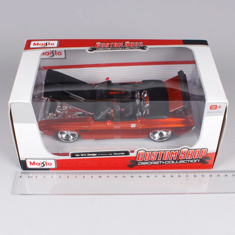 Maisto 1:24 1970 Dodge Challenger R/T Convertible Diecast Model Car Toy New In Box Free Shipping 31026
Maisto 1:24 1970 Dodge Challenger R/T Convertible Diecast Model Car Toy New In Box Free Shipping 31026