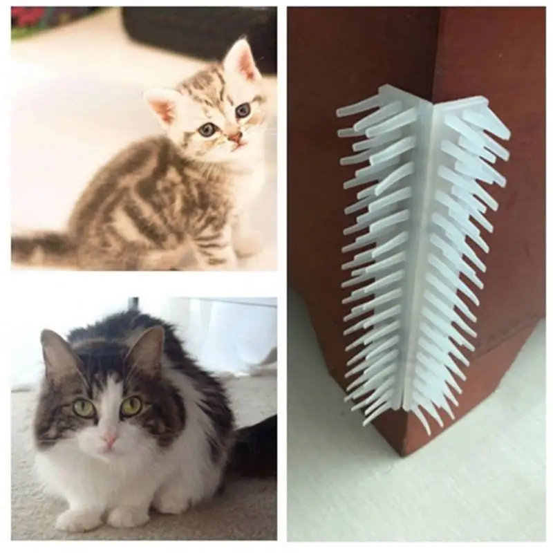 Pet Safe Super Comfortable Self Grooming Brush For Wall Corner Free Hand Cats Massage Comb
Pet Safe Super Comfortable Self Grooming Brush For Wall Corner Free Hand Cats Massage Comb