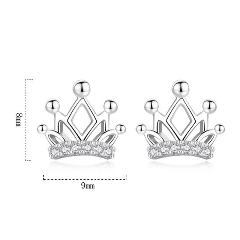 Utimtree Fashon Crown Austrian Crystal Wedding Stud Earrings 925 Silver Sterling Women Earring Jewelry for Party Birthday Gifts
Utimtree Fashon Crown Austrian Crystal Wedding Stud Earrings 925 Silver Sterling Women Earring Jewelry for Party Birthday Gifts