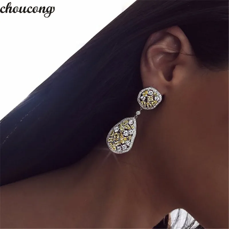 choucong FRUGO Drop earring AAAAA zircon White Gold Filled statement Wedding Dangle Earrings for women evening Party jewelry
choucong FRUGO Drop earring AAAAA zircon White Gold Filled statement Wedding Dangle Earrings for women evening Party jewelry