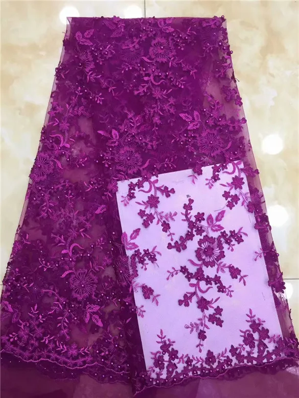 African Wedding Dress Fashion 5yards Nigerian Lace Fabrics Pink Purple Color Embroidery Guipure Cord Lace Lace Fabric
African Wedding Dress Fashion 5yards Nigerian Lace Fabrics Pink Purple Color Embroidery Guipure Cord Lace Lace Fabric