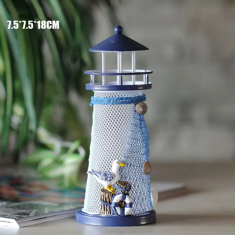 House Home Ornament Furnishing Maritime Crafts Beacon Decoration Lighthouse High Nautical Lighthouse Tea Light Candle Holder
House Home Ornament Furnishing Maritime Crafts Beacon Decoration Lighthouse High Nautical Lighthouse Tea Light Candle Holder
