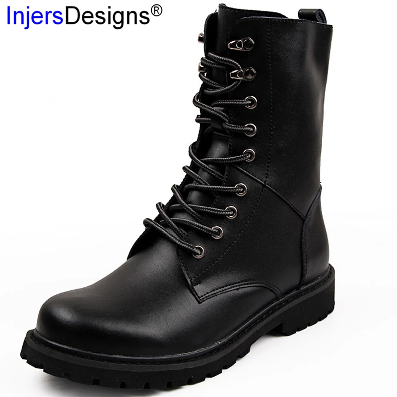 Plus Size 38-48 Mid-Calf Martin Boots Men Special Force Combat Boots Fashion Vintage Men Military Boots Comfort&Warm Army Botas
Plus Size 38-48 Mid-Calf Martin Boots Men Special Force Combat Boots Fashion Vintage Men Military Boots Comfort&Warm Army Botas