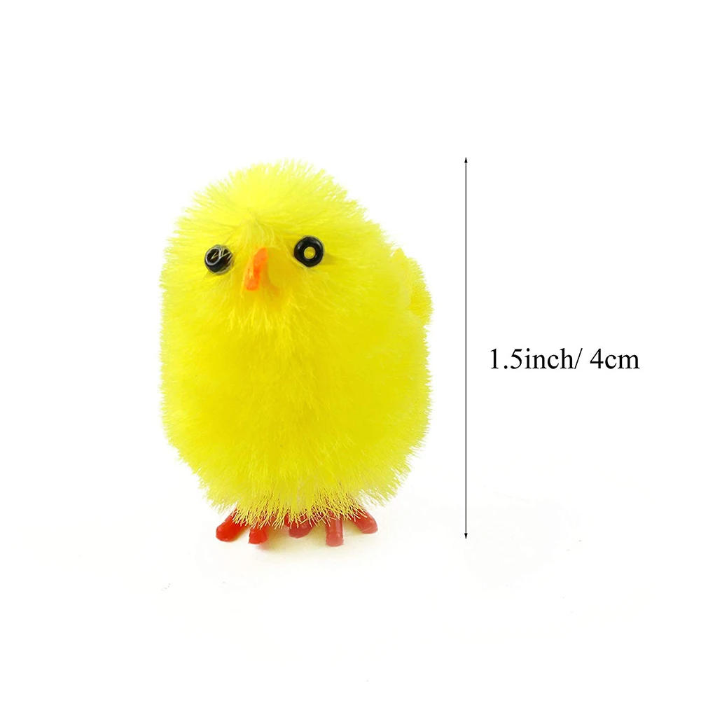 36pcs Simulation Easter Yellow Chick 4cm Plush Chicken easter gift for Children Mini Lovely Artificial Home Decoration Toys
36pcs Simulation Easter Yellow Chick 4cm Plush Chicken easter gift for Children Mini Lovely Artificial Home Decoration Toys
