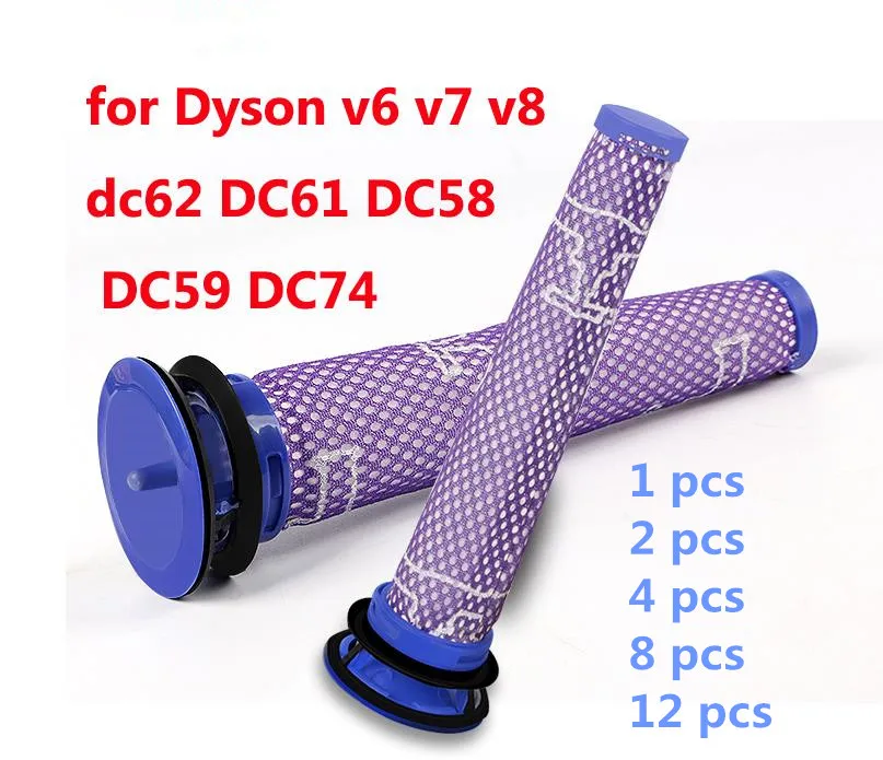 Предмоторный HEPA фильтр для Dyson V6 V7 V8 абсолютный пушистый животный DC58 DC59 DC61 DC62 DC74